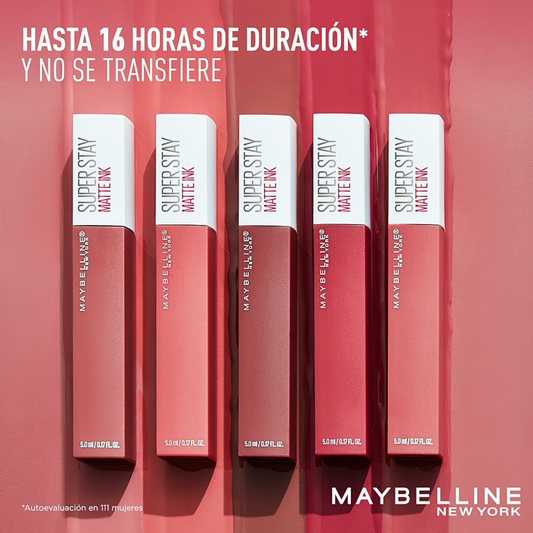 labial liquido super stay matte ink maybelline